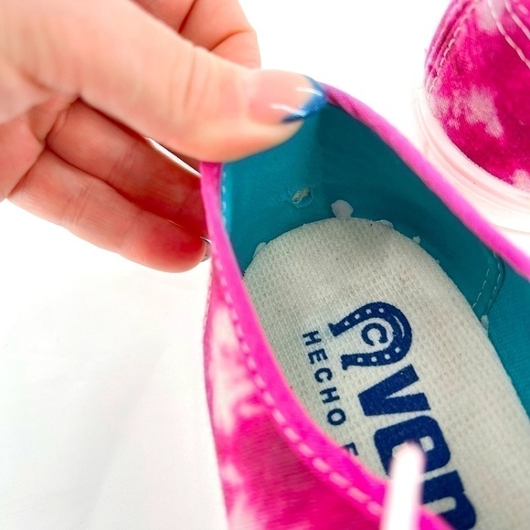 VENUS sneaker pink/white size 41 US 10 tie-dye - Picture 8 of 12
